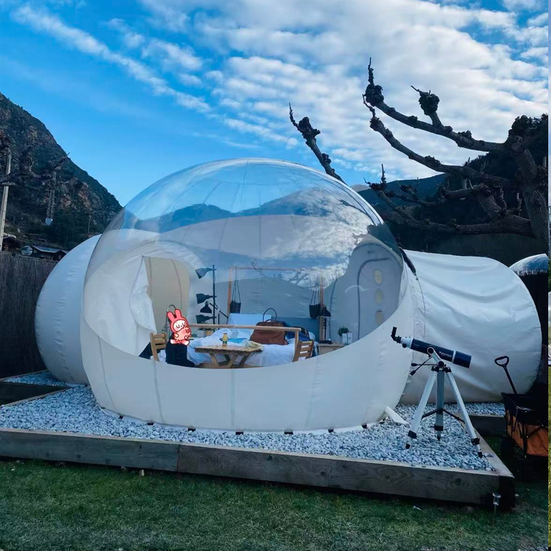 Outdoor Camping Exhibition - Прозрачная сферическая палатка-отель для ресторанов на
