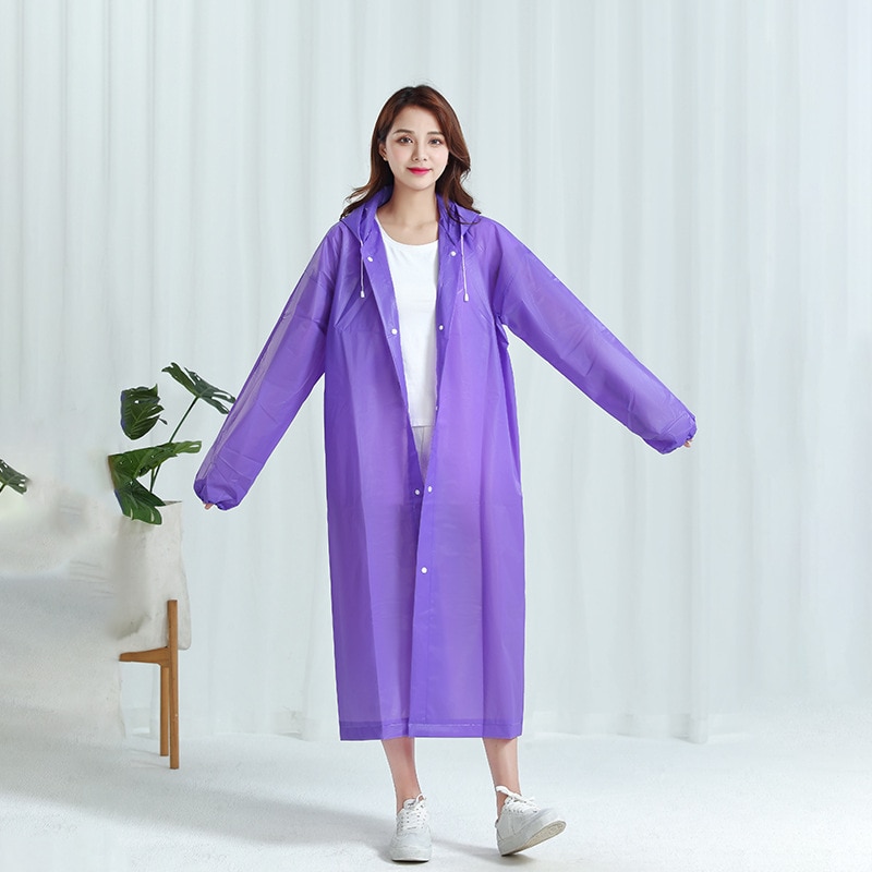 1 шт. Дождевик с капюшоном для – обзор и цена Camping Rain Poncho