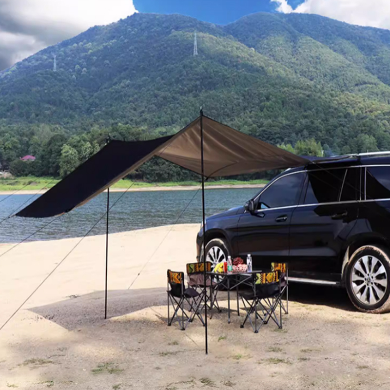 Выдвижной автомобильный боково – обзор и цена Outdoor Camping Van Tent